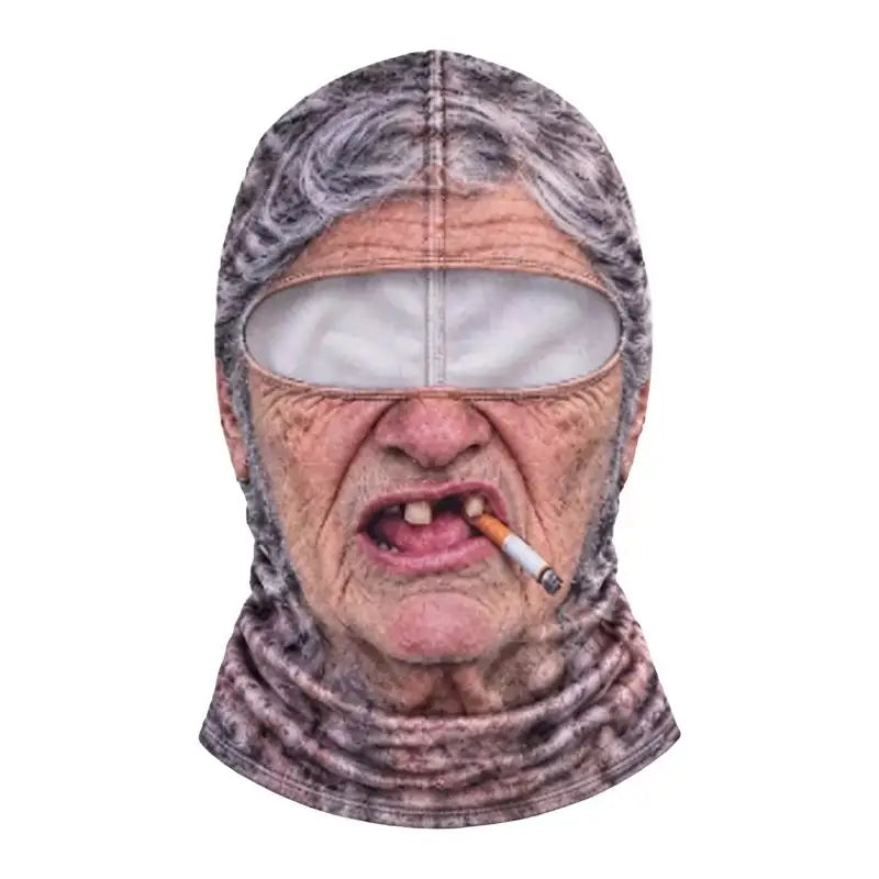 SnowFace Originals – Pasamontañas con caras 3D