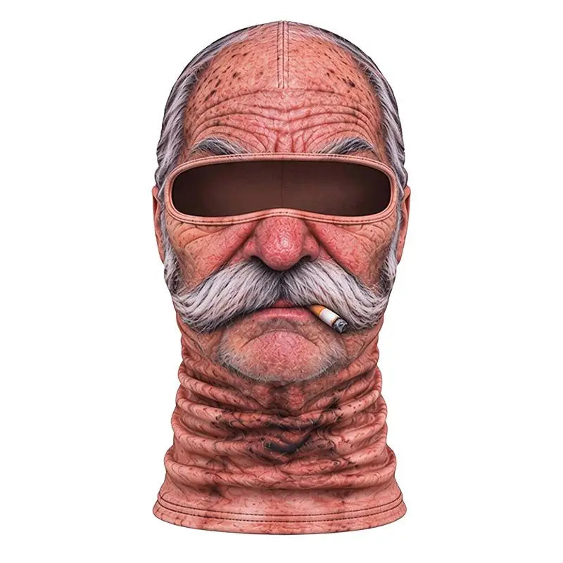 SnowFace Originals – Pasamontañas con caras 3D